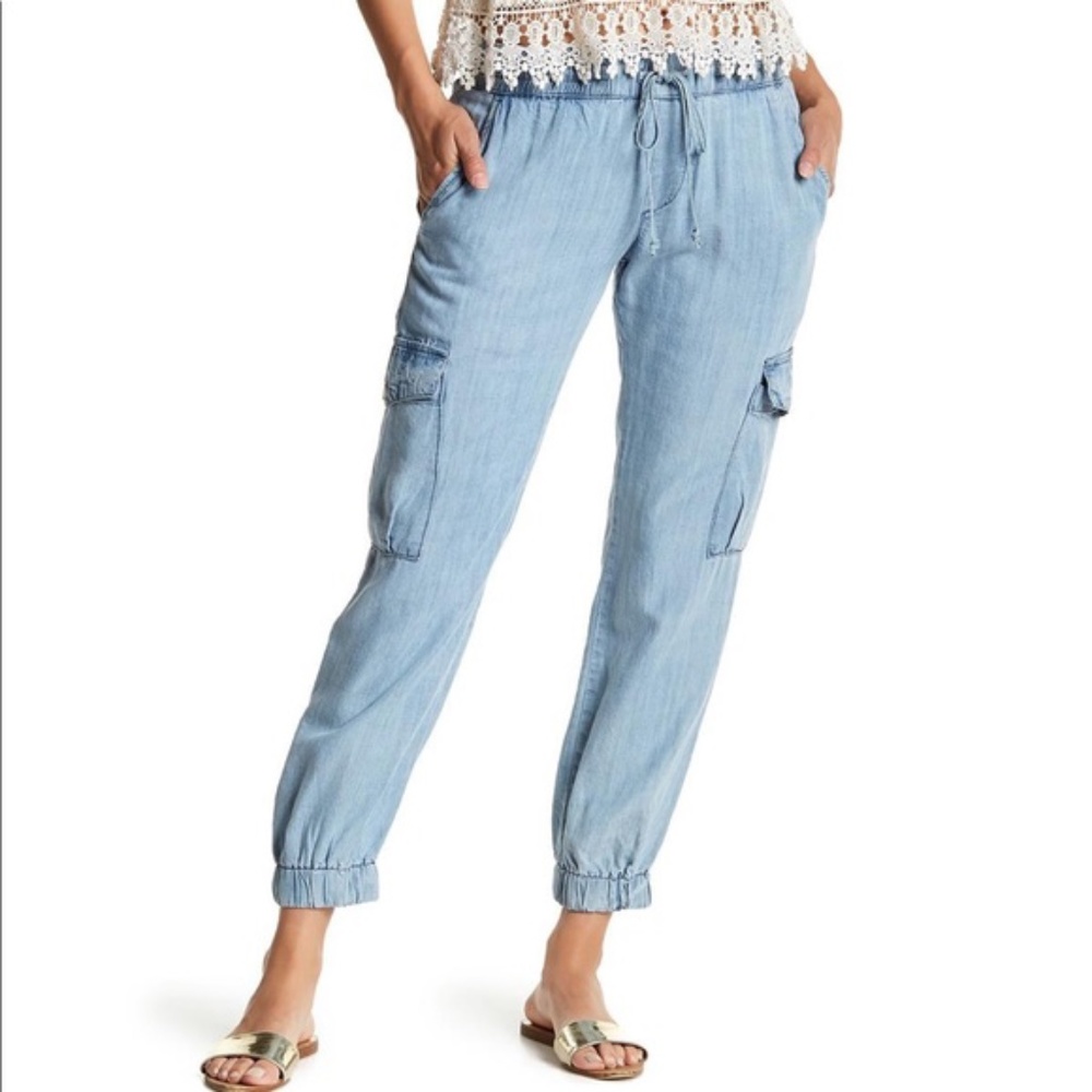 Dress Forum Mineral Washed Denim Jogger
